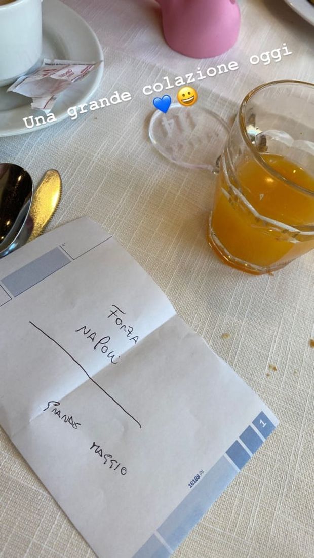FOTO Christian Maggio, una colazione speciale per lui con Napoli nel cuore- immagine 2