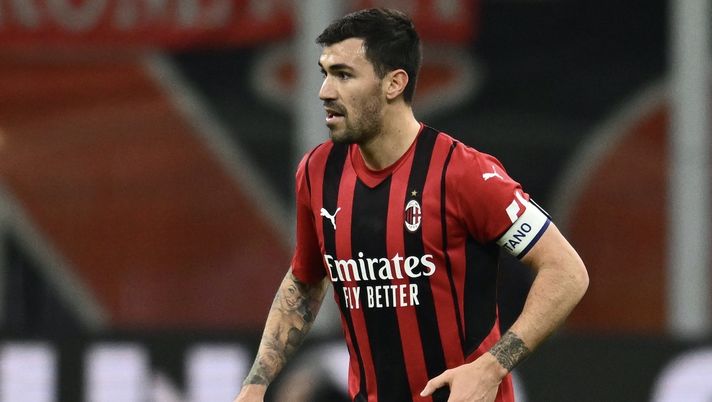 Alessio Romagnoli AC Milan Milan-Lazio 4-0 Coppa Italia 2021-2022
