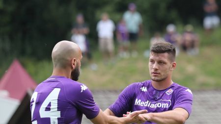 GERMOGLI PH: 16 LUGLIO 2022 MOENA RITIRO ESTIVO DELLA FIORENTINA NELLA FOTO JOVIC