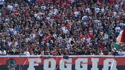 Serie C, Foggia-Juve Stabia: ferite 2 steward, multa e diffida per il club rossonero