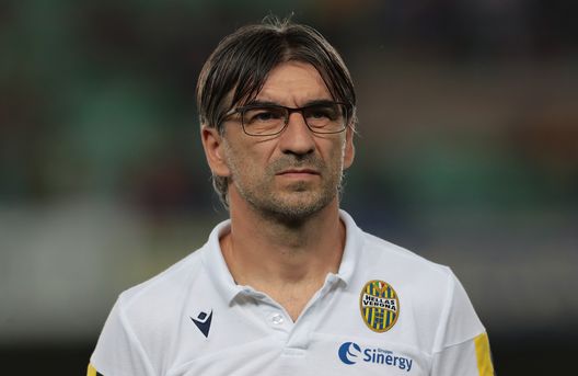 L'allenatore dell'Hellas Verona Ivan Juric L'allenatore dell'Hellas Verona Ivan Juric