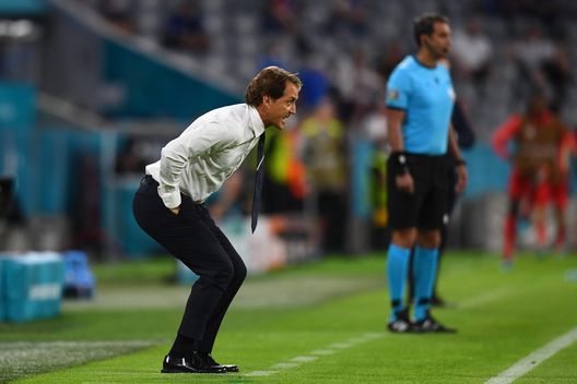 Roberto Mancini, CT Italia. Roberto Mancini, CT Italia.