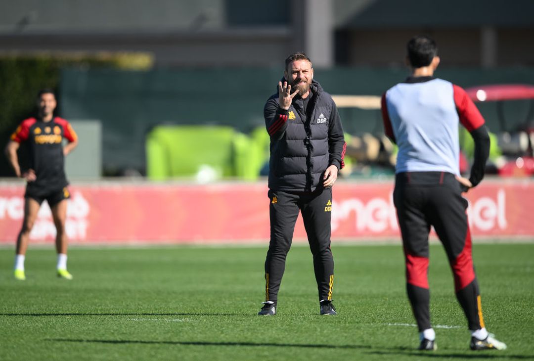 Roma, l’allenamento a due giorni dalla sfida col Feyenoord – FOTO GALLERY - immagine 20
