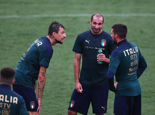 Italia Chiellini Acerbi (getty images) Italia Chiellini Acerbi (getty images)