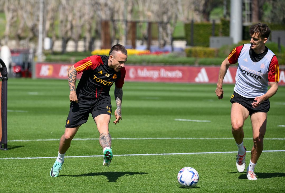 Roma, l’allenamento a Trigoria: lavoro individuale per Dybala -FOTOGALLERY - immagine 11