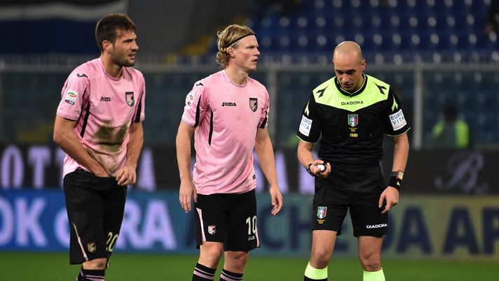 Sampdoria-Palermo, moviola Gazzetta: “Manca un rigore al Palermo. Fernando andava ammonito in avvio”  Sampdoria-Palermo, moviola Gazzetta: “Manca un rigore al Palermo. Fernando andava ammonito in avvio”