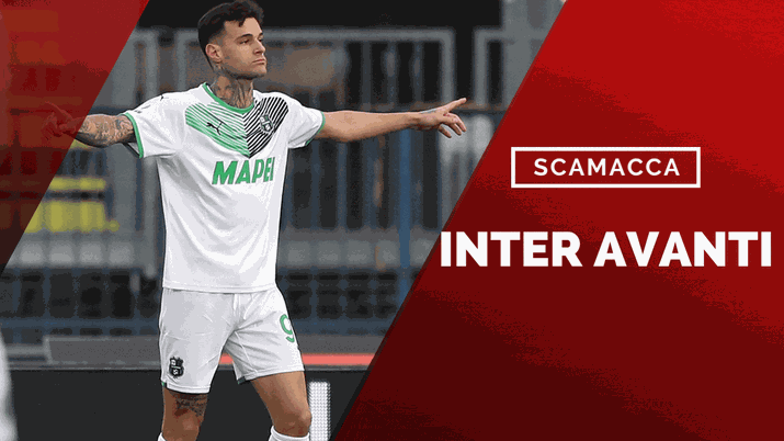 Gianluca Scamacca, attaccante che piace al Milan (getty images)