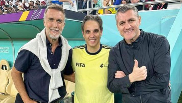 FOTO – Nuno Gomes e la tripletta di ex bomber viola in Qatar: “Che lusso!” - immagine 1