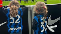 Costanza Caracciolo a San Siro con le figlie. E Vieri esplode ai gol dell’Inter!
