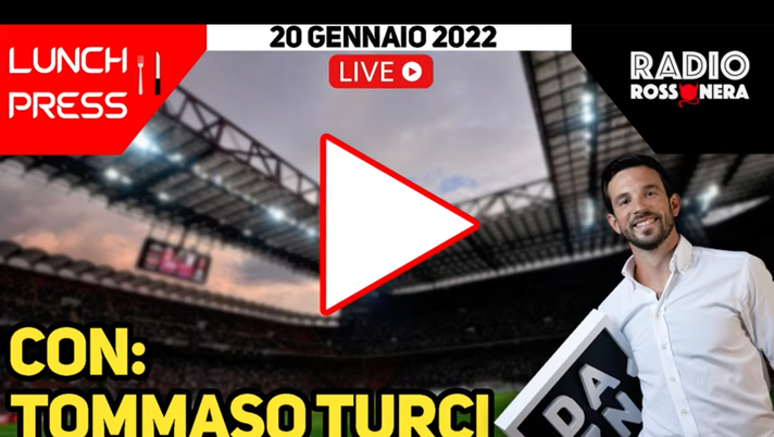 Tommaso Turci a Radio Rossonera