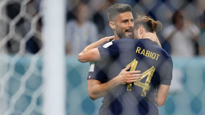 Giroud Rabiot Francia-Australia 4-1 Mondiali Qatar 2022