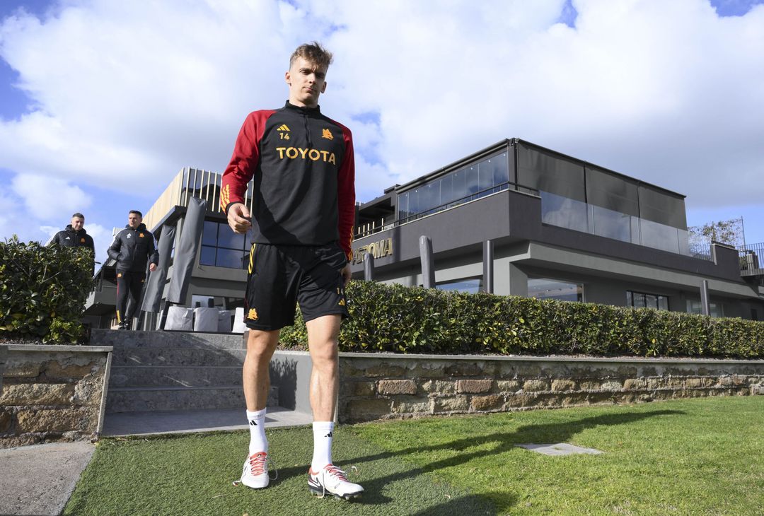 Roma, la rifinitura alla vigilia del Brighton – FOTOGALLERY - immagine 45