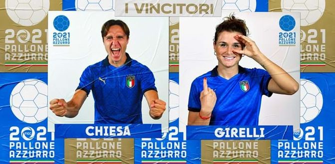 Pallone Azzurro 2021: i tifosi hanno scelto due attaccanti della nazionale- immagine 2