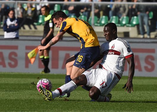  Cristian Zapata e Siligardi in Verona - Milan, Getty Images 