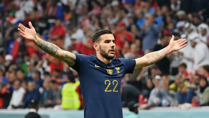 Theo Hernández AC Milan Francia-Marocco 2-0 Mondiali Qatar 2022