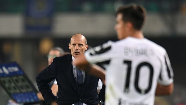VERONA, ITALY - OCTOBER 30: Massimiliano Allegri head coach of Juventus reacts during the Serie A match between Hellas and Juventus at Stadio Marcantonio Bentegodi on October 30, 2021 in Verona, Italy. (Photo by Alessandro Sabattini/Getty Images) Allegri: “De Ligt aveva un fastidio, Bonucci non doveva giocare! Ora stiamo zitti, il ritiro…” - immagine 1