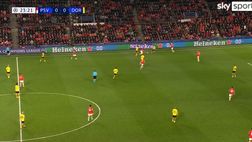 VIDEO / Champions League, PSV-Borussia Dortmund 1-1: gol e highlights