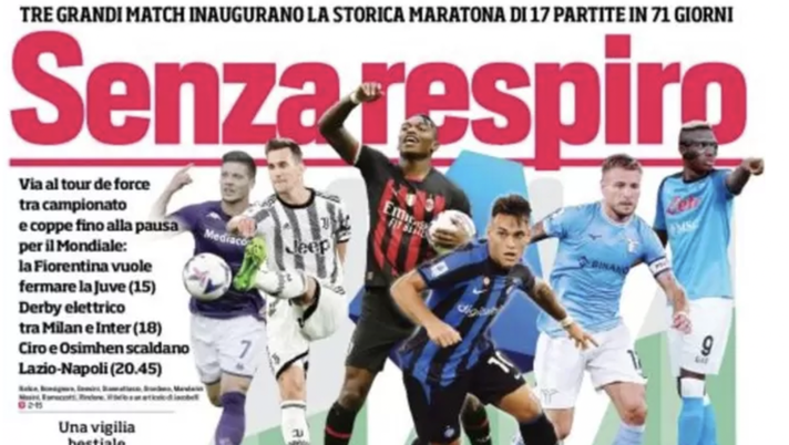 IL NAPOLI SUI MEDIA – Le prime pagine dei giornali di oggi 03 settembre 2022 IL NAPOLI SUI MEDIA – Le prime pagine dei giornali di oggi 03 settembre 2022 - immagine 1