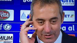 Sampdoria, Giampaolo: “Oggi la ciliegina sulla torta, ora dobbiamo essere ignoranti”