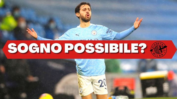 Bernardo Silva, centrocampista del Manchester City, obiettivo del Milan (Getty Images) Bernardo Silva, centrocampista del Manchester City, obiettivo del Milan (Getty Images)