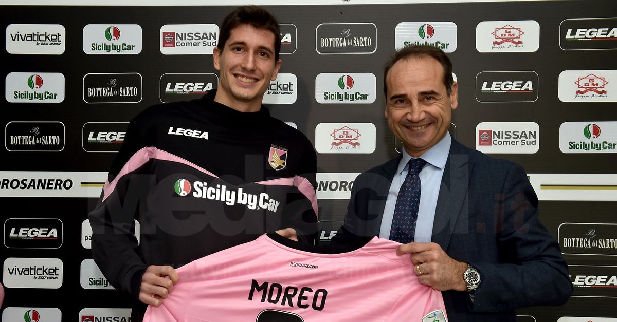 GALLERY, Conferenza Stampa Stefano Moreo nuovo attaccante del Palermo