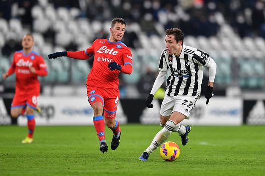 (Photo by Valerio Pennicino - Juventus FC/Juventus FC via Getty Images) juventus napoli