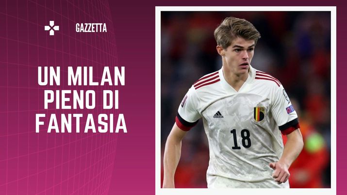 Charles De Ketelaere Bruges Calciomercato AC Milan