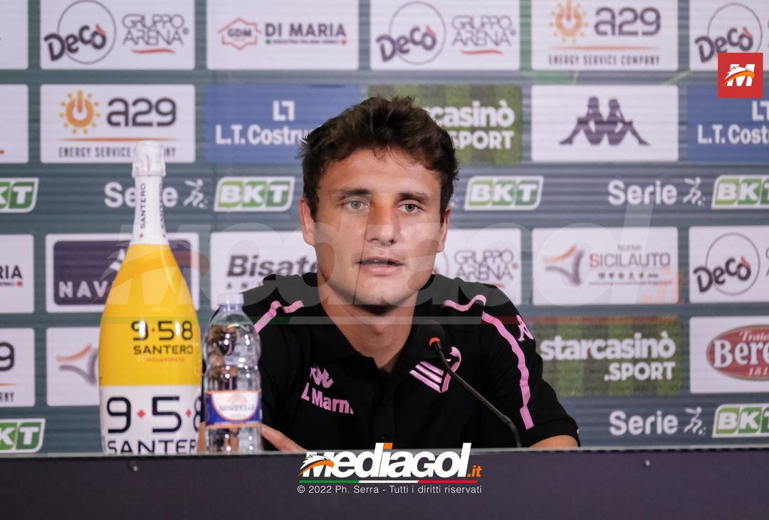 FOTO PALERMO, Ales Mateju presentato in conferenza stampa (Gallery) - immagine 6