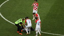 Francia-Croazia, l’invasione di campo lascia un souvenir per Marcelo Brozovic