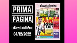 Prima pagina Gazzetta dello Sport: “Juve, occhio a CR7”