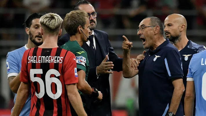 Saelemaekers Sarri Milan-Lazio