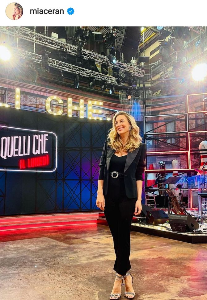 Sa sorridere sul calcio e tifa Roma: Mia Ceran tra i segreti di Quelli che il lunedì- immagine 2