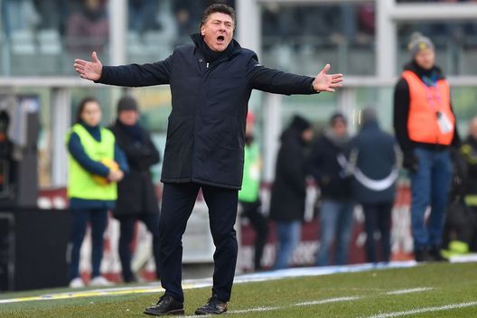 TURIN, ITALY - JANUARY 12: Torino FC head coach Walter Mazzari reacts during the Serie A match between Torino FC and Bologna FC at Stadio Olimpico di Torino on January 12, 2020 in Turin, Italy. (Photo by Valerio Pennicino/Getty Images) TURIN, ITALY - JANUARY 12: Torino FC head coach Walter Mazzari reacts during the Serie A match between Torino FC and Bologna FC at Stadio Olimpico di Torino on January 12, 2020 in Turin, Italy. (Photo by Valerio Pennicino/Getty Images)