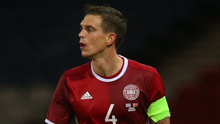 Daniel Agger, qui con la maglia della Danimarca (credits: GETTY Images) 