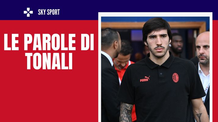 Sandro Tonali, centrocampista del Milan (getty images)