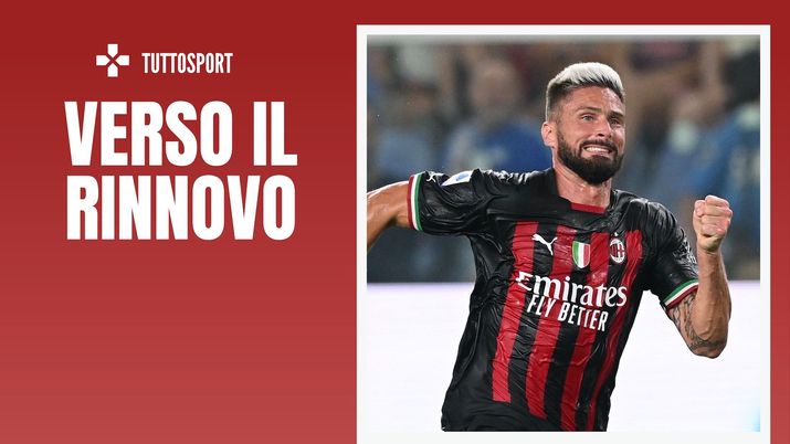 Olivier Giroud AC Milan Calciomercato Milan