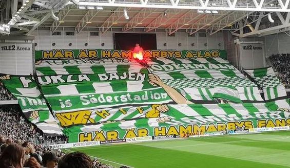 GLI ULTRAS DELL'AIK STOCCOLMA DEVONO PENSARCI BENE...