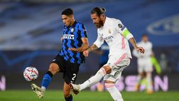 Real Madrid-Inter, Sergio Ramos si scaglia contro Hakimi: “Putt… tua madre, topo di fogna!”