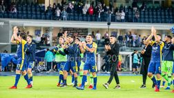 Verona-Roma, in vendita le maglie indossate dai gialloblù