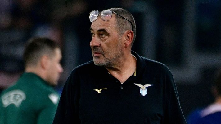 Maurizio Sarri
Champions League 2022-2024 girone E incontro Lazio v Atletico Madrid allo stadio Olimpico di Roma.
Roma, 19 Settembre 2023
© Marco Rosi / Fotonotizia Stop Pellegrini, la prima diagnosi! Sarri: “Non è gravissimo. Luis Alberto è leader, Provedel…” - immagine 1