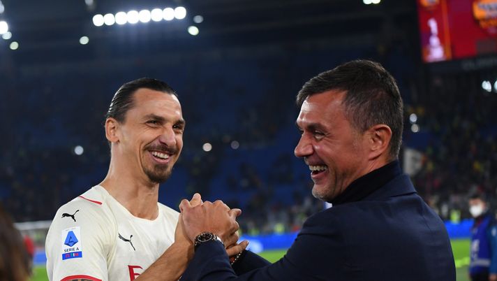 Milan, Maldini: 'Ibrahimovic? Speriamo possa tornare per gennaio' (getty images)