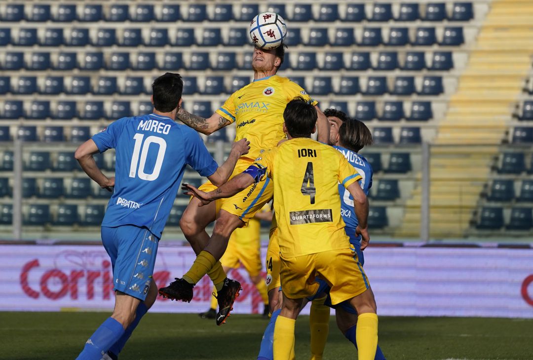  Foto Marco Bucco/LaPresse
07 Marzo 2021 Empoli (FI) Italia
sport 
calcio
Empoli vs Cittadella - Campionato di calcio Serie BKT 2020/2021 - stadio Castellani.
Nella foto: il gol del 1-1 di Federico Proia

Photo Marco Bucco/LaPresse
March 06 2021 Empoli (FI) Italy
sport 
soccer
Empoli vs Cittadella - Italian Football Championship League BKT 2020/2021 - Castellani stadium.
In the pic: The goal of 1-1 of Federico Proia 