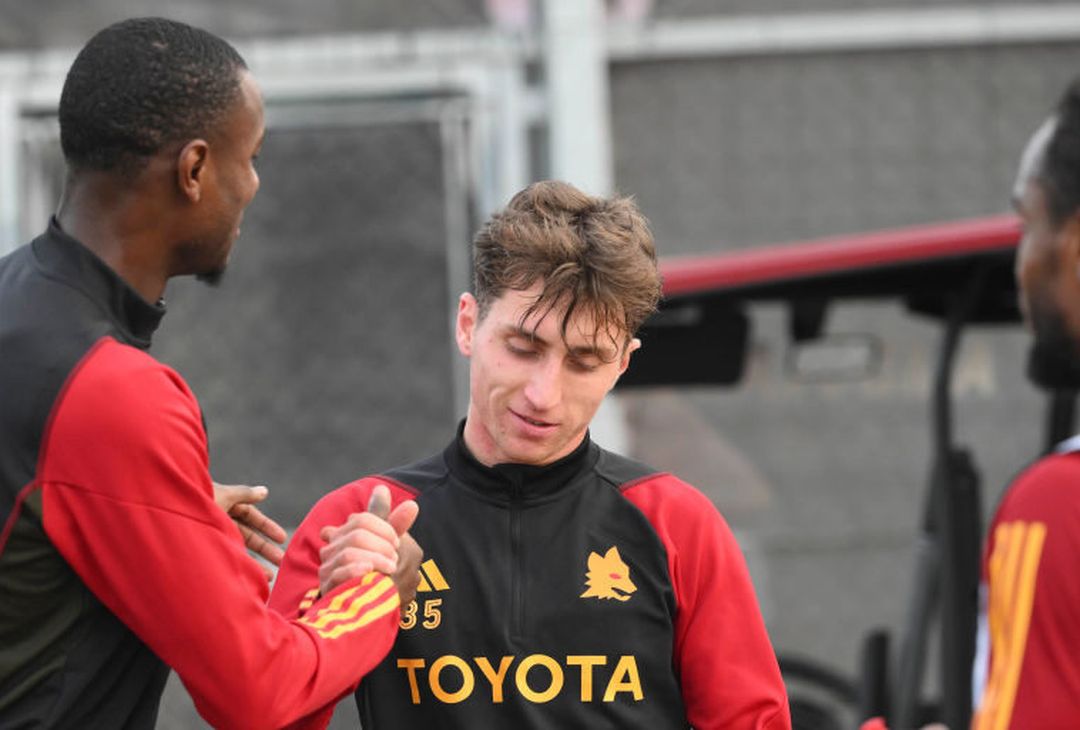 Roma, primo allenamento in vista del Frosinone – FOTO GALLERY - immagine 22