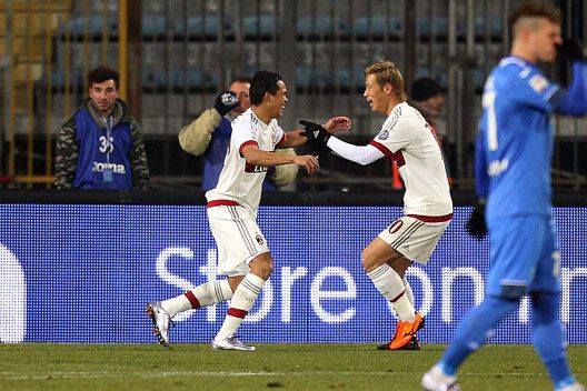 Bacca e Honda, Getty Images Bacca e Honda, Getty Images