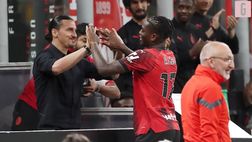 VIDEO Milan-Verona 3-1, Ibrahimovic lascia il calcio: passaggio di consegne con Leao