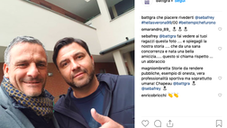 Battistini e Frey, scatto social insieme: che nostalgia per quel Verona