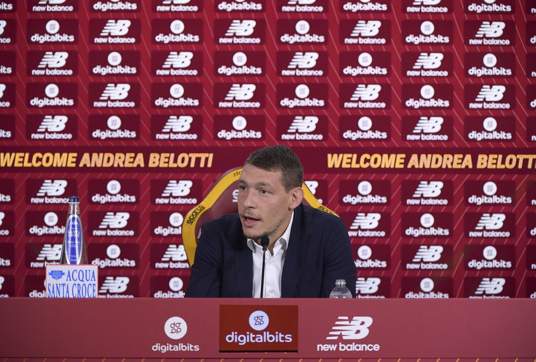 La conferenza stampa di presentazione di Belotti FOTO GALLERY Forzaroma.info Ultime