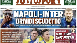 Prima Pagina, Tuttosport: “Vlahovic cambia la Juve. Napoli-Inter, brividi scudetto”