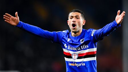 GENOA, ITALY - MARCH 12: Stefano Sensi of Sampdoria reacts during the Serie A match between UC Sampdoria and Juventus FC at Stadio Luigi Ferraris on March 12, 2022 in Genoa, Italy. (Photo by Getty Images) GENOA, ITALY - MARCH 12: Stefano Sensi of Sampdoria reacts during the Serie A match between UC Sampdoria and Juventus FC at Stadio Luigi Ferraris on March 12, 2022 in Genoa, Italy. (Photo by Getty Images)
