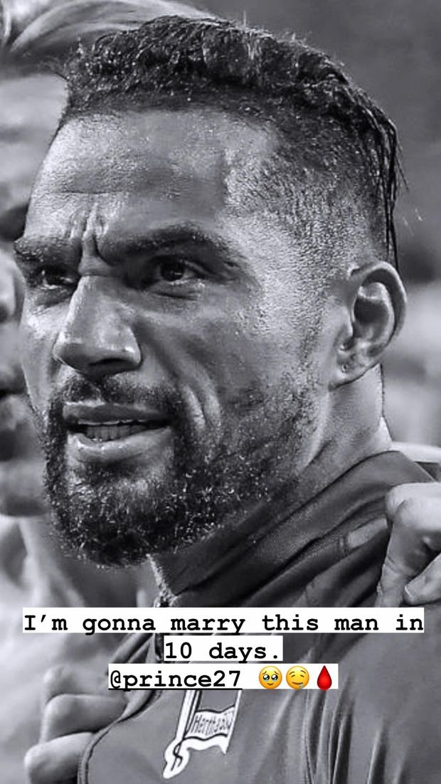 La storia postata da Valentina su Instagram  La compagna di Boateng non sta più nella pelle: “Tra 10 giorni sposo questo uomo”- immagine 2